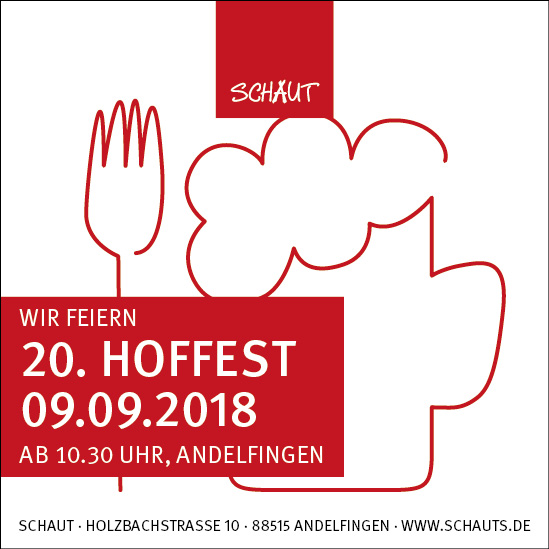 20. Schaut Hoffest